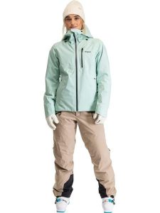 Bergans Kurtka narciarska "Oppdal" w kolorze zielonym rozmiar: XS. Zielone kurtki sportowe Bergans, xs, bez wzorów, z materiału, bez kaptura, narciarskie. Za 588,81 zł.