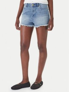 MICHAEL Michael Kors Szorty jeansowe MS6900MLAA Niebieski Regular Fit. Niebieskie szorty MICHAEL Michael Kors, bez wzorów, z bawełny. Za 659,99 zł.