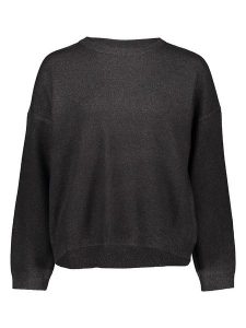 ONLY Sweter w kolorze czarnym rozmiar: XL. Czarne swetry oversize ONLY, s, bez wzorów, z materiału, bez ramiączek. Za 104,99 zł.
