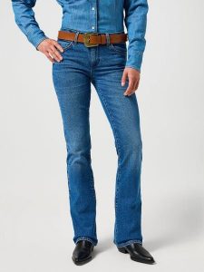 WRANGLER DAMSKI PASEK WRANGLER BIG BUCKLE BELT COGNAC 112358074. Brązowe paski Wrangler, bez wzorów. W wyprzedaży za 64,99 zł.