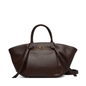 Torebka Guess. Brązowe torebki klasyczne Guess, z aplikacjami, bez dodatków. Za 634,99 zł.