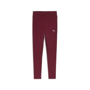 Damskie legginsy Puma ESS. Czerwone legginsy Puma, bez wzorów, z bawełny, z podwyższonym stanem. Za 136,00 zł.