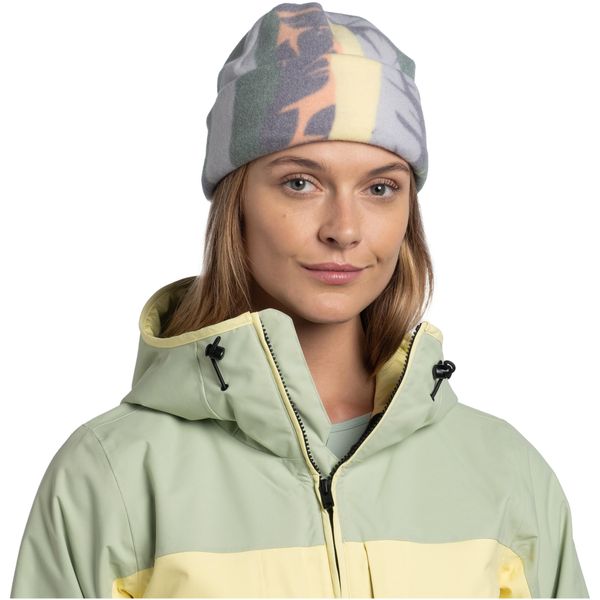 Czapka BUFF POLAR PRINTS BEANIE SIMBO MULTI. Żółte czapki Buff, bez wzorów, z polaru, sportowe. Za 73,99 zł.