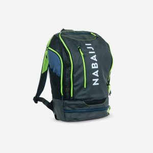 Plecak pływacki Nabaiji 27 l. Czarne plecaki DECATHLON. Za 129,99 zł.