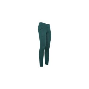 Damskie legginsy jeździeckie z pełną przyczepnością Easy Rider Dietse Winter. Zielone legginsy EASY RIDER, bez wzorów, z materiału, z podwyższonym stanem. Za 363,50 zł.