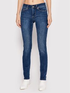 Liu Jo Jeansy UXX028 D4186 Niebieski Skinny Fit. Niebieskie jeansy Liu Jo, bez wzorów, z bawełny. Za 379,99 zł.