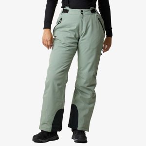 Spodnie narciarskie Kobieta Swedemount Cervinia Ski Pants II wodoodporne. Zielone spodnie sportowe SWEDEMOUNT, na zimę, bez wzorów, narciarskie. Za 447,00 zł.