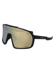 Zanier Okulary sportowe "Gamechanger" w kolorze czarno-oliwkowym rozmiar: M. Brązowe okulary przeciwsłoneczne Zanier. Za 524,95 zł.