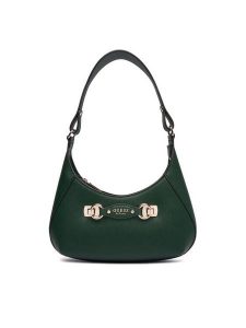 Guess Torebka 178571 Zielony. Zielone torebki klasyczne Guess, z aplikacjami, ze skóry, bez dodatków. Za 419,99 zł.