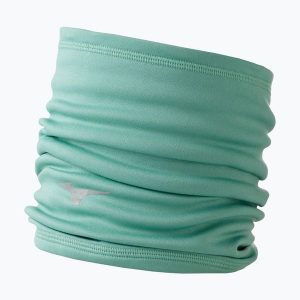Komin Mizuno Warmalite Triwarmer. Zielone szaliki Mizuno, bez wzorów, z elastanu. Za 29,99 zł.