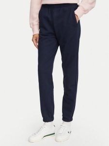 Lacoste Spodnie dresowe XF5268 Granatowy Regular Fit. Niebieskie spodnie dresowe Lacoste, bez wzorów, z bawełny. Za 484,99 zł.