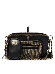 Steve Madden Torebka Bmaximas 13001420 Czarny. Czarne torebki klasyczne Steve Madden, bez wzorów, z materiału, bez dodatków. Za 429,99 zł.