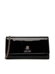 Nine West Torebka NW-W1-013-SS25 Czarny. Czarne torebki klasyczne Nine West, bez wzorów, z materiału, bez dodatków. Za 119,99 zł.