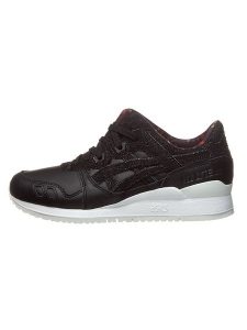 Asics Sneakersy "Gel Lyte III" w kolorze czarnym rozmiar: 37. Czarne trampki ASICS, bez wzorów, bez zapięcia. Za 112,83 zł.