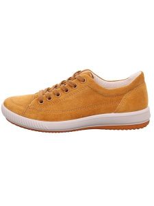 Legero Skórzane sneakersy "Tanaro 5.0" w kolorze musztardowym rozmiar: 42,5. Żółte trampki Legero, bez wzorów, bez zapięcia. Za 215,21 zł.
