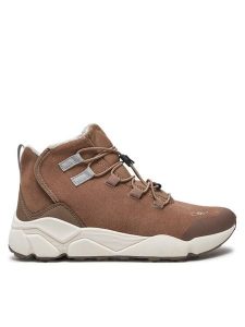 CMP Śniegowce Yumala Wmn Life Style Shoes 31Q4996 Brązowy. Brązowe buty zimowe CMP, ze skóry, bez obcasa, bez zapięcia. Za 359,99 zł.