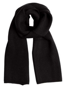 MOSS COPENHAGEN Szal "Rachelle" w kolorze czarnym rozmiar: onesize. Czarne szaliki Moss Copenhagen, bez wzorów, z materiału. Za 82,99 zł.