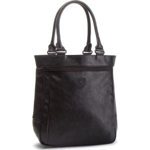 Torebka PUMA - Sf Ls Shopper 075184 01 Puma Black. Czarne shopper bag marki Puma, ze skóry ekologicznej. W wyprzedaży za 289,00 zł.