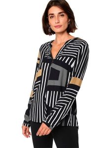 WITT WEIDEN Bluzka w kolorze czarnym rozmiar: 40. Czarne bluzki WITT WEIDEN, bez wzorów, z wiskozy, bez kołnierzyka, bez ramiączek. Za 56,79 zł.