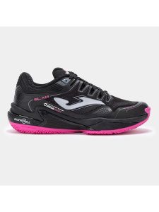 Joma Buty sportowe "Slam" w kolorze czarno-różowym rozmiar: 39. Czarne buty sportowe JOMA, bez wzorów, z materiału, bez zapięcia. Za 184,46 zł.