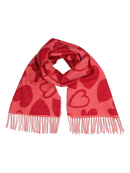 Pieces Szal w kolorze czerwonym rozmiar: onesize. Czerwone szaliki Pieces, bez wzorów, z materiału. Za 77,95 zł.
