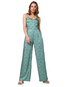 Stylove Kombinezon w kolorze turkusowym rozmiar: S. Niebieskie kombinezony Stylove, s, bez wzorów, bez kołnierzyka, bez ramiączek. Za 72,99 zł.