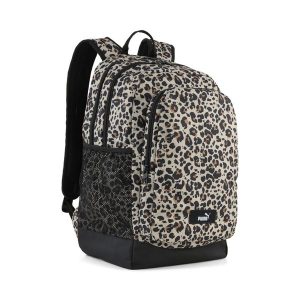 Plecak PUMA Academy z nadrukiem na całej powierzchni 29 l PUMA Black Leopard Aop. Czarne plecaki Puma. Za 123,99 zł.