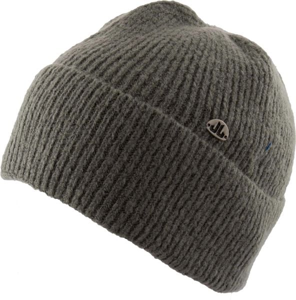 Damska czapka zimowa Jail Jam Basic, szara, prążkowana. Szare czapki Erima, z aplikacjami, z elastanu, eleganckie. Za 115,99 zł.