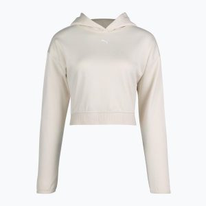 Bluza Sportowa Damska Puma Strong Power Fl. Białe bluzy Puma, l, bez wzorów, bez kaptura. Za 129,99 zł.