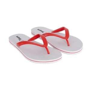 Klapki Softee Coconut. Białe klapki SOFTEE, bez wzorów, z gumy, bez obcasa. Za 132,99 zł.