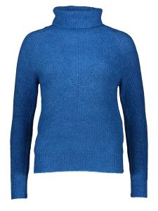 Garcia Sweter w kolorze niebieskim rozmiar: S. Niebieskie golfy Garcia, bez wzorów, ze splotem. Za 74,63 zł.