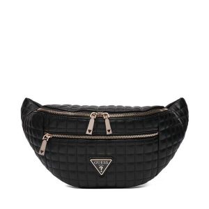 Saszetka nerka Guess. Czarne nerki i saszetki Guess, z aplikacjami. Za 439,99 zł.