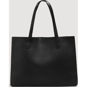Mango - Torebka Sil. Szare torebki klasyczne marki Mango, z materiału. Za 89,90 zł.