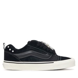 Tenisówki Vans. Czarne trampki Vans, bez wzorów, bez zapięcia. Za 449,99 zł.
