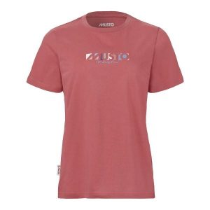 Koszulka damska Musto 1964 Graphic. Czerwone koszulki sportowe MUSTO, bez wzorów, bez ramiączek, żeglarskie. Za 197,50 zł.