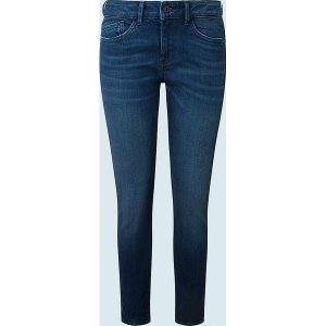 Pepe Jeans Dżinsy "Pixie" - Skinny fit - w kolorze granatowym rozmiar: W27/L32. Niebieskie jeansy Pepe Jeans, z aplikacjami, z jeansu. Za 187,96 zł.
