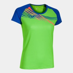 Damski jersey Joma Elite X. Niebieskie koszulki sportowe JOMA, bez wzorów, z jersey, bez ramiączek, do biegania. Za 88,15 zł.