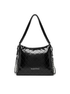 Valentino Torebka Wakanda VBS9DH07 Czarny. Czarne torebki klasyczne Valentino, bez wzorów, ze skóry, bez dodatków. Za 429,99 zł.