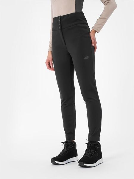 4F Spodnie narciarskie w kolorze czarnym rozmiar: XL. Czarne spodnie dresowe 4f, m, bez wzorów. Za 196,24 zł.