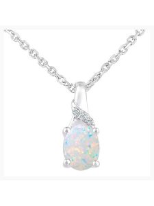 Revoni Złoty naszyjnik z diamentową zawieszką - dł. 45 cm rozmiar: onesize. Szare naszyjniki Revoni, z diamentem, złote. Za 569,68 zł.