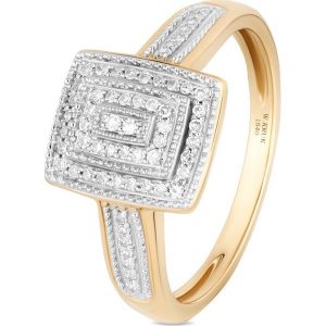 Pierścionek - , Diament 0,17ct. Pierścionki marki W.KRUK. Za 2 690,00 zł.