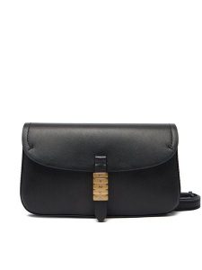 PINKO Torebka Saddle Flat AI 25-26 PCPL 105349 A1ZX Czarny. Czarne torebki klasyczne Pinko, bez wzorów, ze skóry, bez dodatków. Za 609,99 zł.