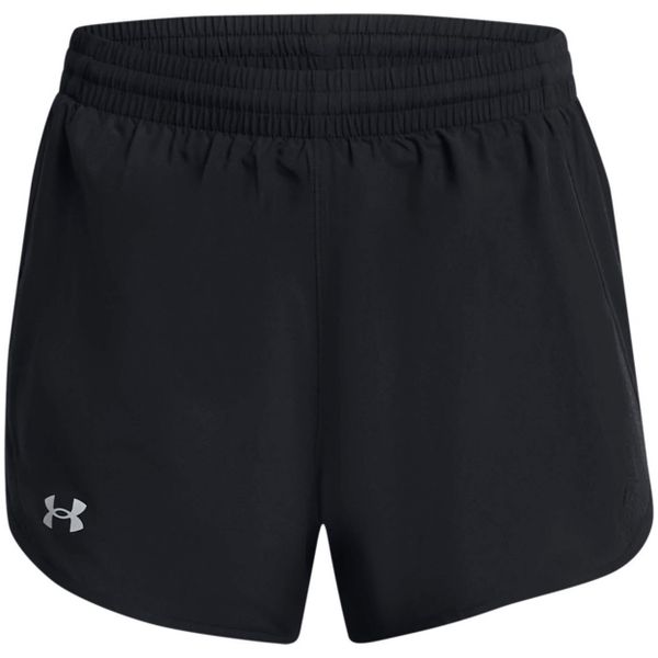 Spodenki do biegania damskie Under Armour Fly By 2in1. Czarne szorty Under Armour, bez wzorów, sportowe. Za 169,30 zł.