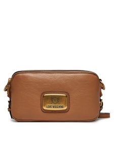 LOVE MOSCHINO Torebka JC4272PP0LKB0208 Brązowy. Brązowe listonoszki LOVE MOSCHINO, bez wzorów, ze skóry, bez dodatków. Za 469,99 zł.
