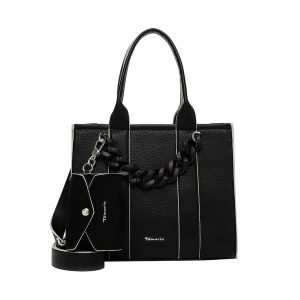 Tamaris Torebka Shopper TAS Flavia Torby na zakupy 1 ct Damski. Shopper bag Tamaris, z aplikacjami, z materiału, na ramię, bez dodatków. Za 365,99 zł.