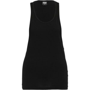 Tank Top Damski Luźny. Czarne topy Urban Classics, m, bez wzorów, bez kołnierzyka, bez ramiączek. Za 48,99 zł.