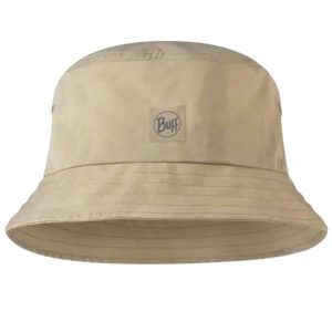 Czapka dla dorosłych Buff Adventure Bucket Beanie. Żółte czapki Buff, bez wzorów, z elastanu, sportowe. Za 148,85 zł.