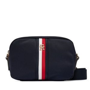 Torebka Tommy Hilfiger. Niebieskie torebki klasyczne TOMMY HILFIGER, bez wzorów, bez dodatków. Za 369,99 zł.