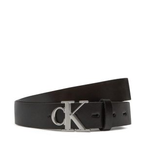 Pasek Damski Calvin Klein. Czarne paski Calvin Klein, bez wzorów. Za 169,99 zł.