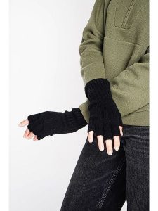 ASSUILI Rękawiczki w kolorze czarnym rozmiar: onesize. Czarne rękawiczki Assuili, bez wzorów, z materiału. Za 43,99 zł.